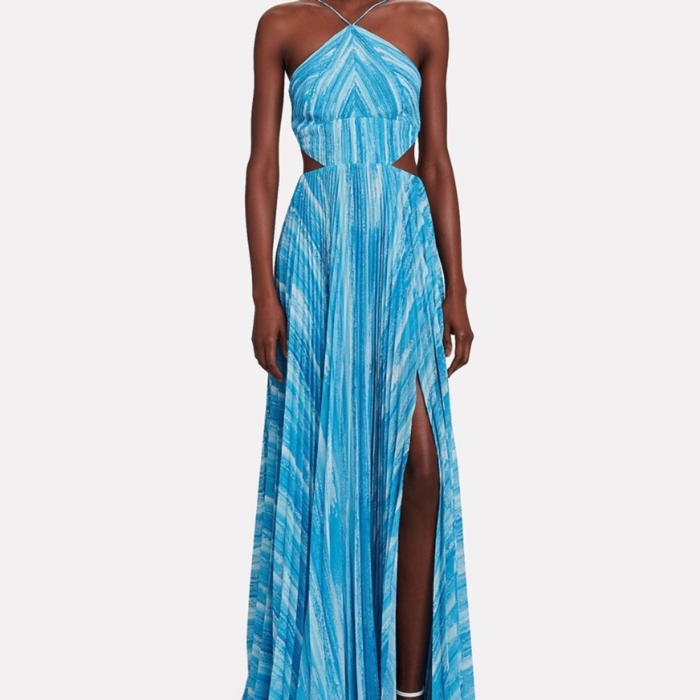 Amur pleated Janet dress